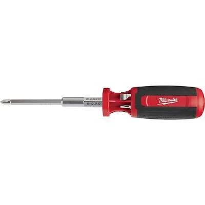 Milwaukee 48-22-2900 14-in-1 Multi-Bit Screwdriver, Magnetic Tip, Hex Shank