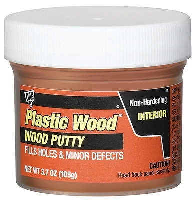 3.7 Oz. Cherry Wood Putty - Non-hardening Interior Filler, Model 21250
