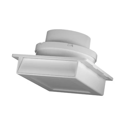 3 In. Or 4 In. Eave & Soffit Vent Vt0757 - White Plastic Exhaust Vent