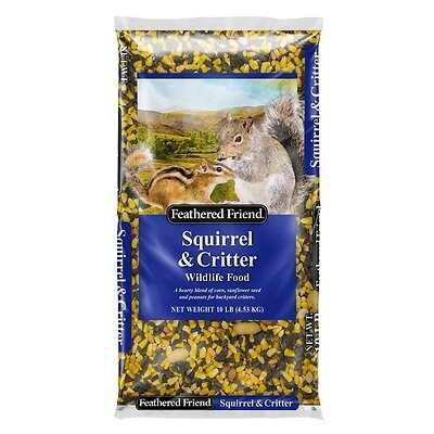 Feathered Friend 14367 Squirrel & Wildlife Food, 10 Lb Bag