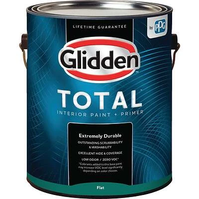 GLTIN10WB01 Total Interior Latex Flat White Pastel Base Paint