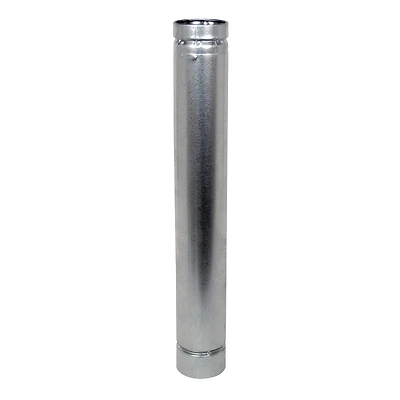Pellet Stove Pipe, L-Vent, 4 x 36-In.
