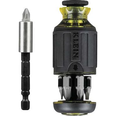 Tools 8-in-1 Stubby Adjustable Length Multi-bit Screwdriver Model 32308