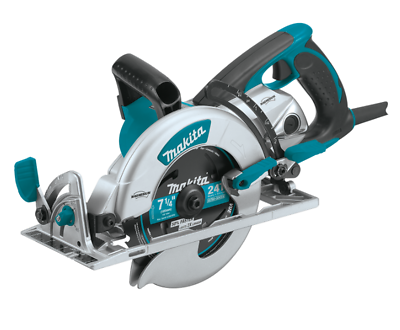 7-1/4 In. 15-amp Magnesium Worm Drive Circular Saw With 24t Blade