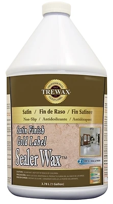 Trewax 887171968 Gold Label Wax Finish, Carnauba, 1 Gallon