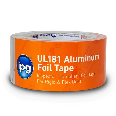 2-1/2 In. X 60 Yd. Ul 181 Aluminum Foil Tape For Duct Sealing