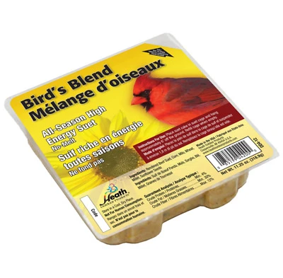 Heath DD4-12 Suet Cake, Birds Blend, 11.25 oz
