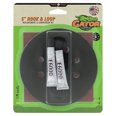 Sanding Discs Conversion Kit, 8-Hole, 5 In.