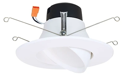 LED Gimbal Retrofit Light Kit, Adjustable, Up To 614 Lumens, 5/6-In.