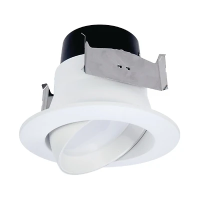 LED Gimbal Retrofit Light Kit, Adjustable, Up To 614 Lumens, 4-In.