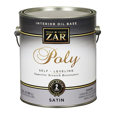 Polyurethane Interior Satin, 1 Gallon