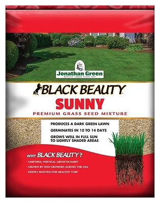 Jonathan Green 10870 Black Beauty Full Sun Grass Seed, 25 Lbs