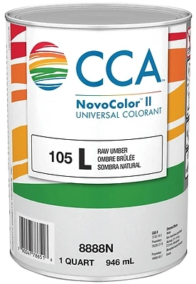 Valspar 8888N NovoColor II Paint Colorant, Raw Umber, 1 Quart