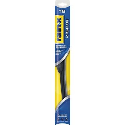 Vision 18 Inch Windshield Wiper Blade With Beam Design And J-hook Adapter