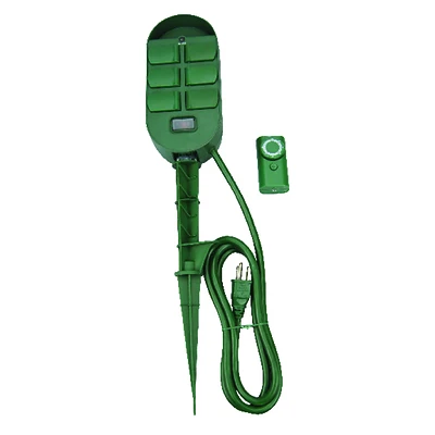 6-Outlet Power Stake