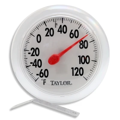 Taylor 5630 Outdoor Wall Thermometer, 6 In, -60 To 120 Degrees F