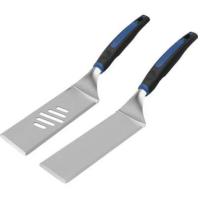 2-Pc. Griddle Spatula Set, Stainless Steel Blades