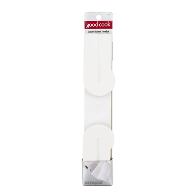 Paper Towel Holder, White Plastic