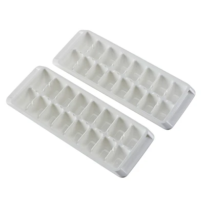 Ice Cube Tray, Plastic, 2-Pk.