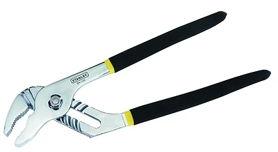 10 In. Alloy Steel Tongue And Groove Pliers, 1 Pk, 7 Groove Positions, Black/yellow