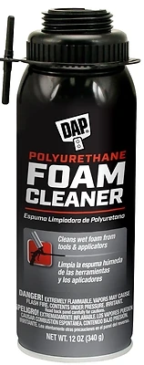 Dap 7565012005 Polyurethane Foam Cleaner, 12 Oz.