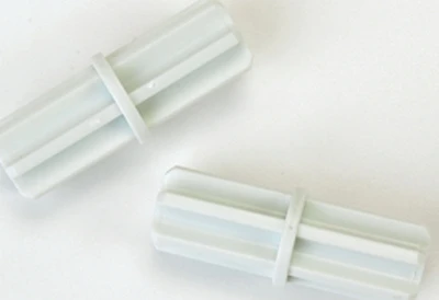 ClosetMaid 7565100 Superslide Closet Rod Connector, White, 2-Pack