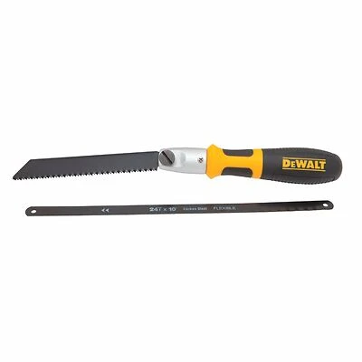 DeWalt DWHT20542 Multi-Purpose Hand Saw, 6 In. Blade, 24 TPI