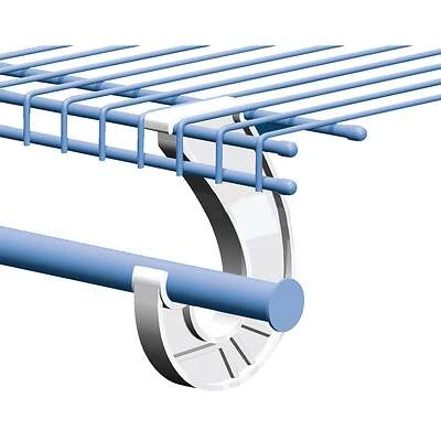 ClosetMaid 562900 White SuperSlide Rod Support Bracket