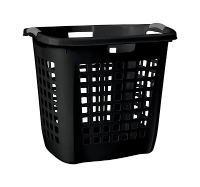 Ultra Easy Carry Hamper, Black, 19-7/8-In.