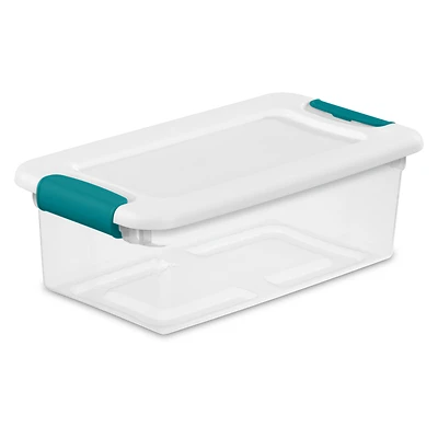 Sterilite 14928012 Latching Storage Box, 6 Qt.