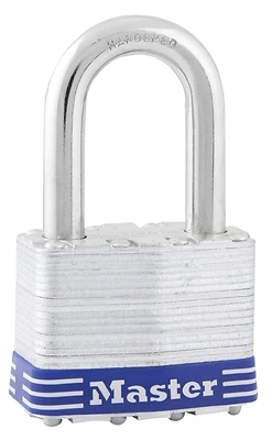 Master Lock 5DLF Keyed Padlock, 2 In., 1.5 In. Shackle