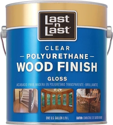 Polyurethane Wood Finish, Gloss, 1-Gallon