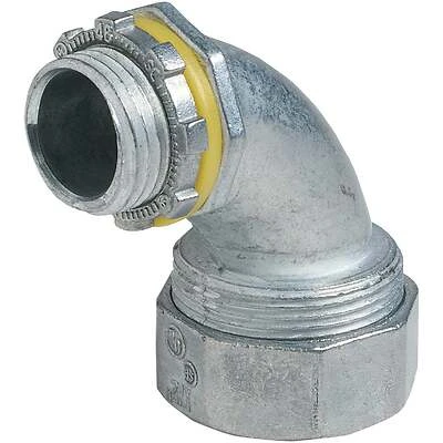 Halex 91697 Conduit Elbow, 90 Degree, 3/4-In. Liquid Tight, Zinc