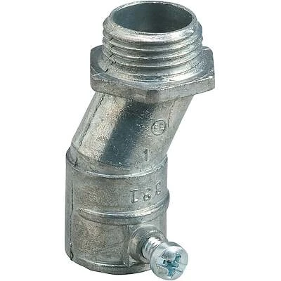 EMT Offset Connector, Die Cast Zinc, 3/4-In.