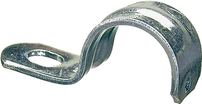 Halex 61120 Rigid/IMC Conduit Steel Strap, One Hole, 2-In.