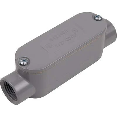 Threaded Oval Conduit Body, Type C, 1/2-In.