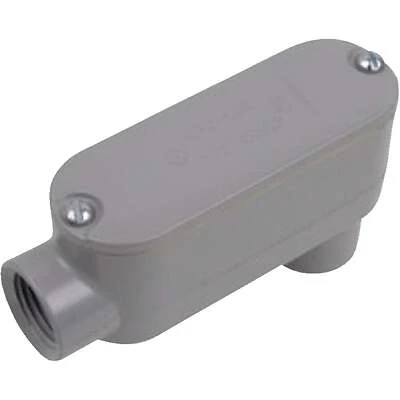 Threaded Oval Conduit Body, Type LB, 1-1/4-In.