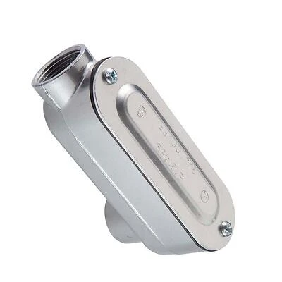 Rigid Conduit Body, Threaded, Type LB, 1-In.