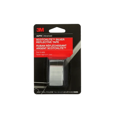 REFLECTIVE SFTY TAPE WHT 1X36