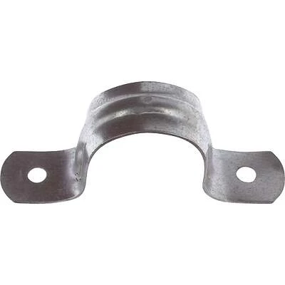 Conduit Fitting, Rigid, Snap-On Strap, 2-Hole, 1/2-In., 10-Pk.
