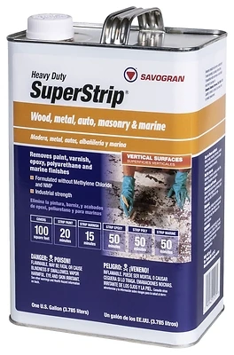 Savogran 1253 SuperStrip Paint & Varnish Remover, DCM-Free, 1 Gallon