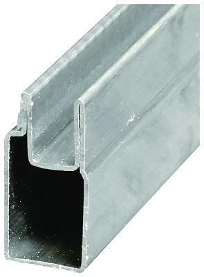 Aluminum Window Frame, Mill Finish, 3/8 x 25/32 x 94 In.