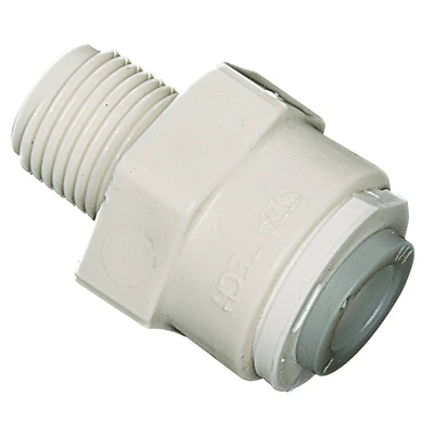 Watts PEX Quick Connect Pipe Adapter, 1/2 In. OD Tube x 3/8 In. MPT