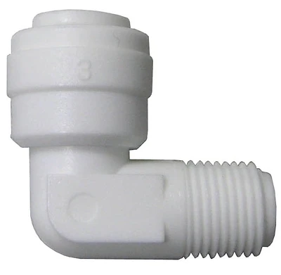 Watts PL-3008 Aqualock PEX Quick Connect Elbow, 1/4 x 1/8 In.