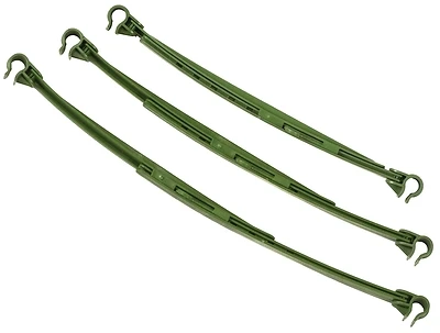 Gardener's Blue Ribbon SAEXP10-14 Stake Arm, 14 in L, Plastic, Green