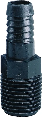 Underground Sprinkler Barb Adapter, 1/2 In. MNPT