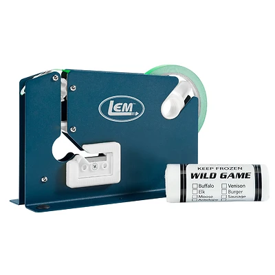 Ground Meat Packaging System With Tape Machine, 50 Wild Game Bags And Accessories