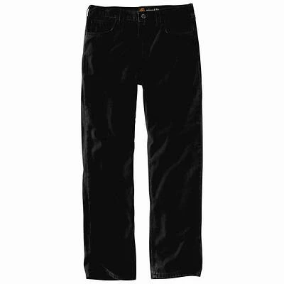 Men's Rugged Flex Rigby 5-pocket Pants - 36x34 - Black Cotton/spandex