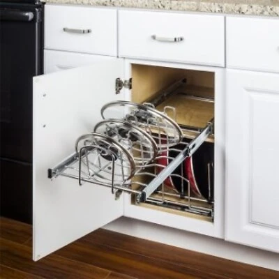 Mplo215-r 15 Inch Pull Out Cookware Lid Organizer