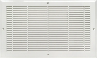 Rg2298 Plastic Baseboard Return Air Grille, 12-1/4 In L X 7-1/4 In W, White